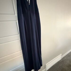 Boohoo Plus Deep Blue Jumpsuit